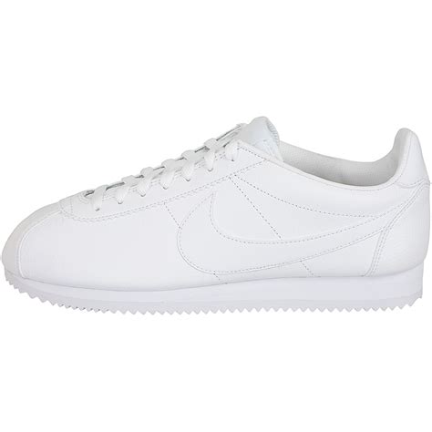 cortez nike schuhe in ganz weiß|cortez nike schuhe.